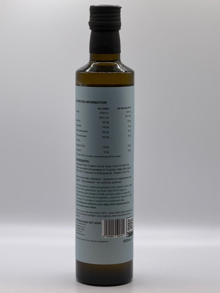 InflammaFree Premium DHA and Polyphenol Enriched Olive Oil Blend