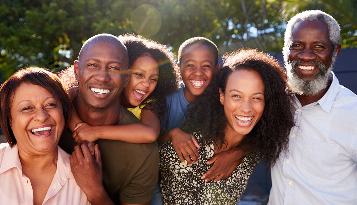 Multigenerational Black Family